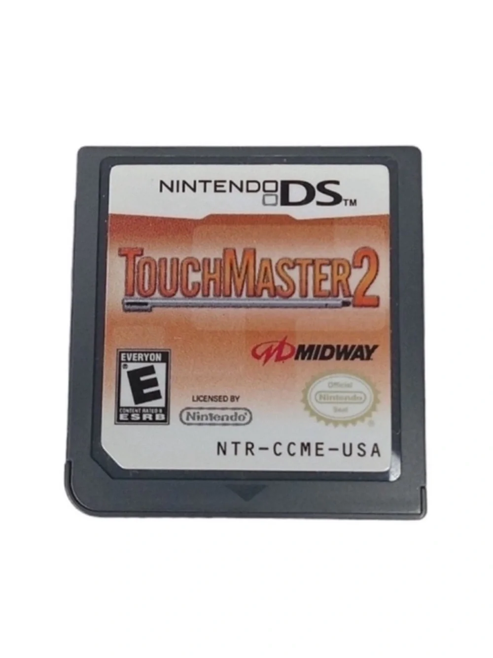 Nintendo DS TouchMaster 2 Cartridge - Orange and Black